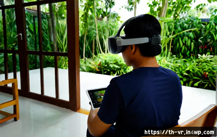 Home 17 VR 심리치료의 비상업적 활용 사례 - Photorealistic community mental health clinic in Thailand, a Thai adult patient wearing a comfortabl...